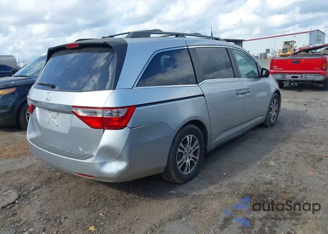 2011 Honda Odyssey Ex-L z USA, uszkodzony, nr VIN 5FNRL5H63BB009090